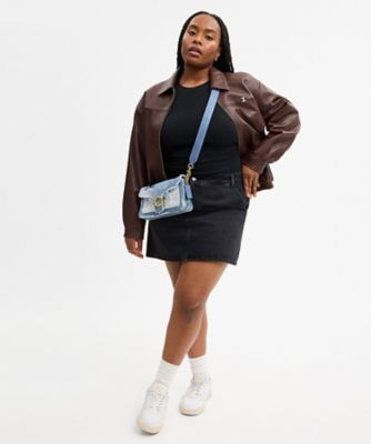 タビー ショルダー バッグ 26・リパーパス デニム パッチワーク